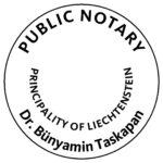 Public Notary Liechtenstein bage